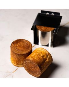 Pavoni Italia Stampo in Acciaio per croissant mod. Cubo CV1 6X6aX6 cm
