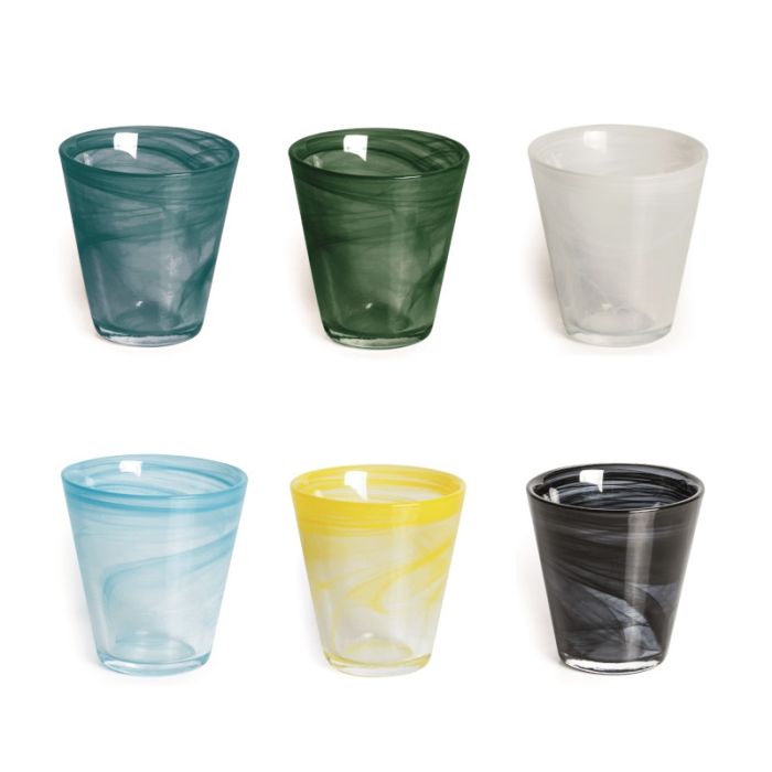 LE COQ Zephyrus Bicchieri di vetro colorati su Horeca Atelier