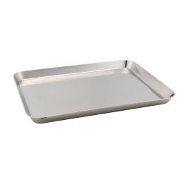 ILSA Vassoio da vetrina in acciaio inox cm 39x28